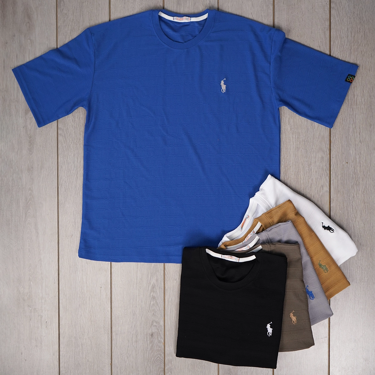 تیشرت مردانه پلو کرم مدل Moroco