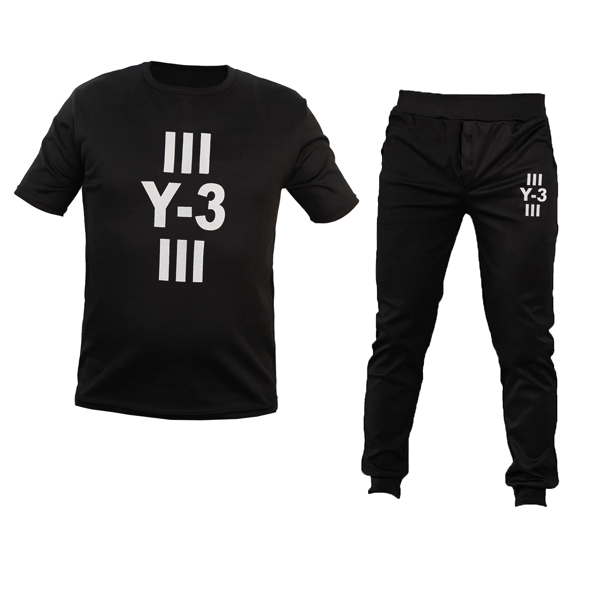 ست تیشرت شلوار مشکی مردانه مدل Y-3
