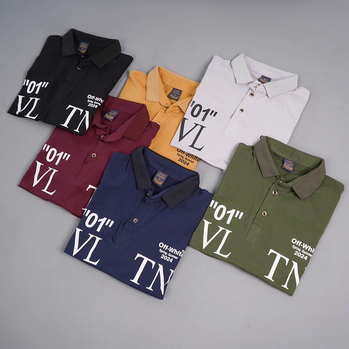 تیشرت مردانه زرشکی مدل 01-LV