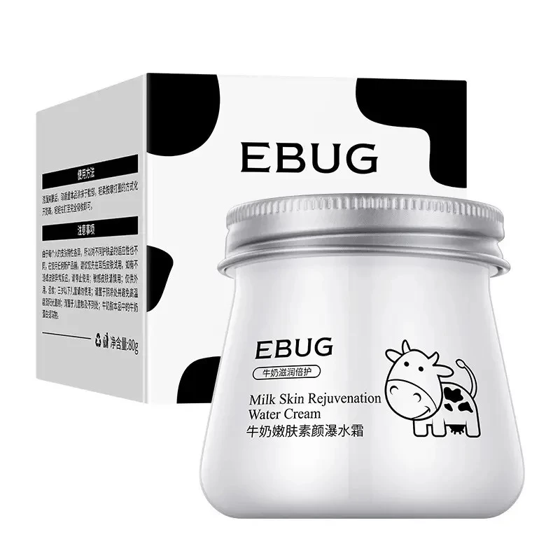 کرم مرطوب کننده و آبرسان شیرگاو EBUG