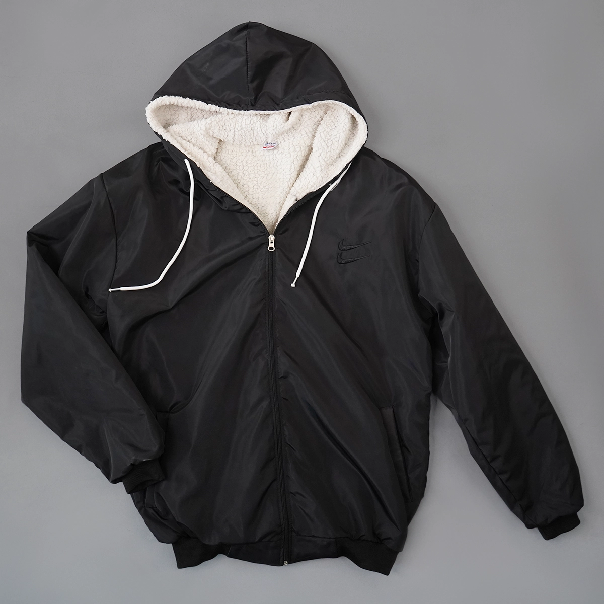 کاپشن مردانه مشکی دو نایک مدل Ramin