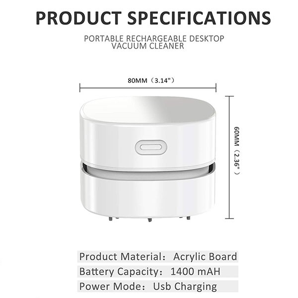 مینی جارو شارژی رومیزی