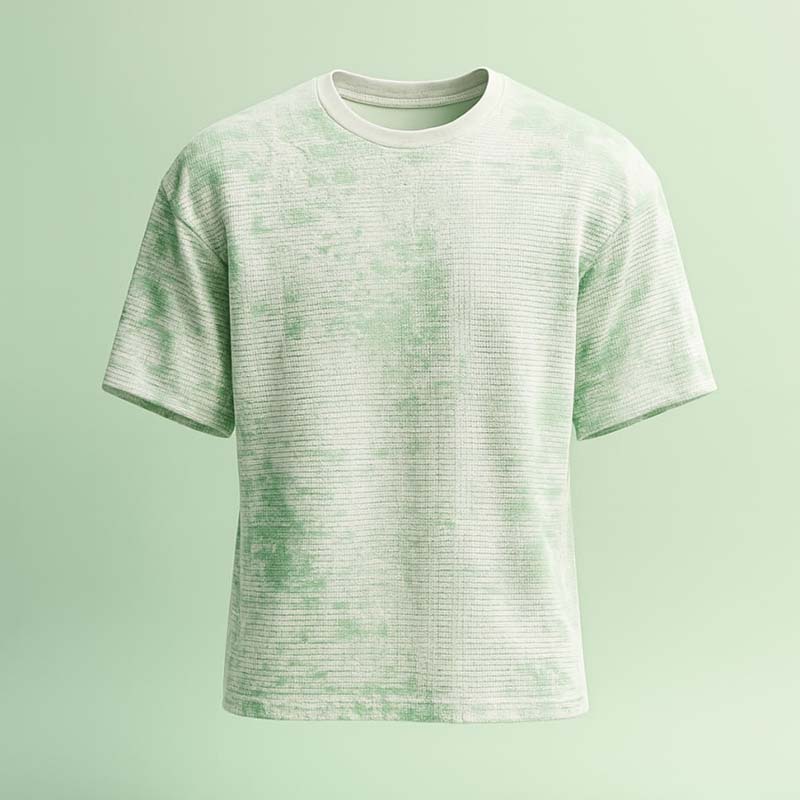 تیشرت مراکشی چاپی سبزمردانه مدل Ramin