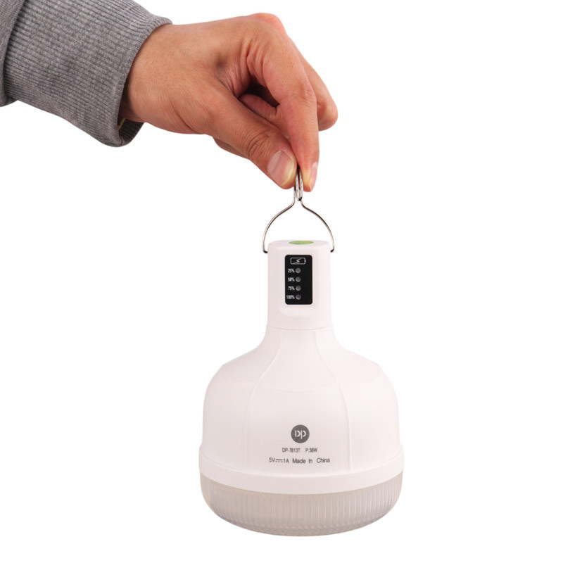 لامپ آویزدار شارژی DP-7813T  پنل خورشیدی ویژه