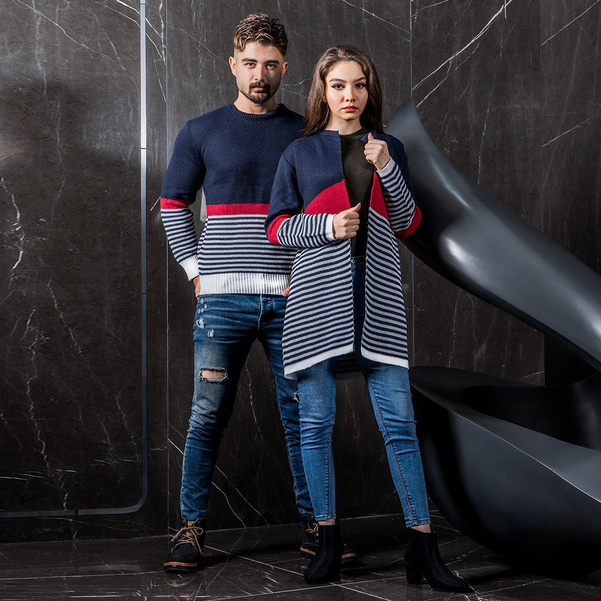 ست بافت مدل Devik