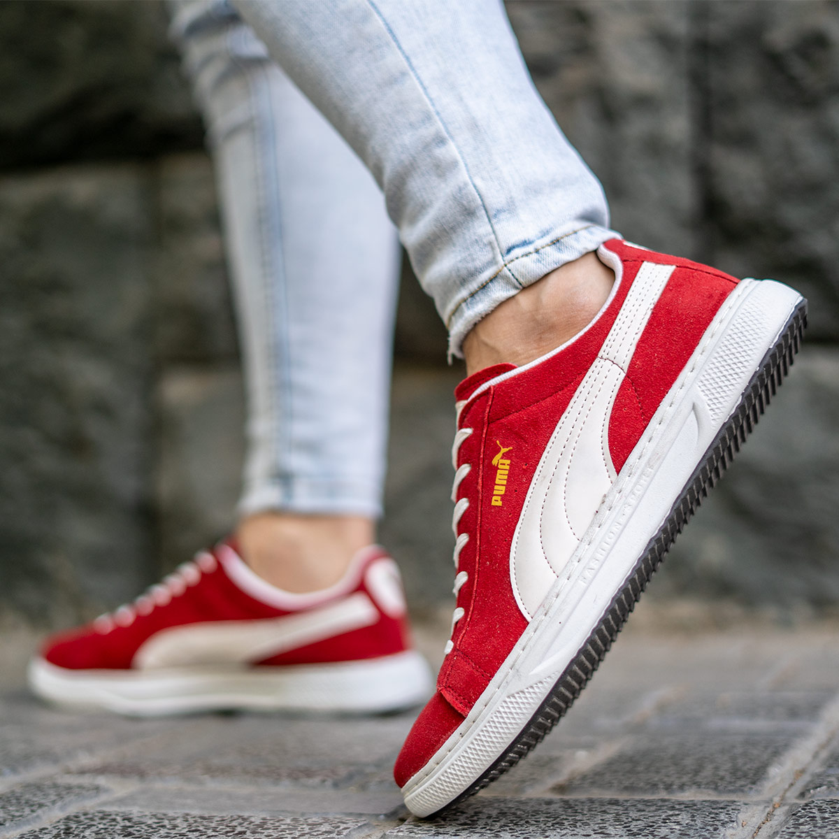 کفش ورزشی Puma مردانه قرمز مدلBrody