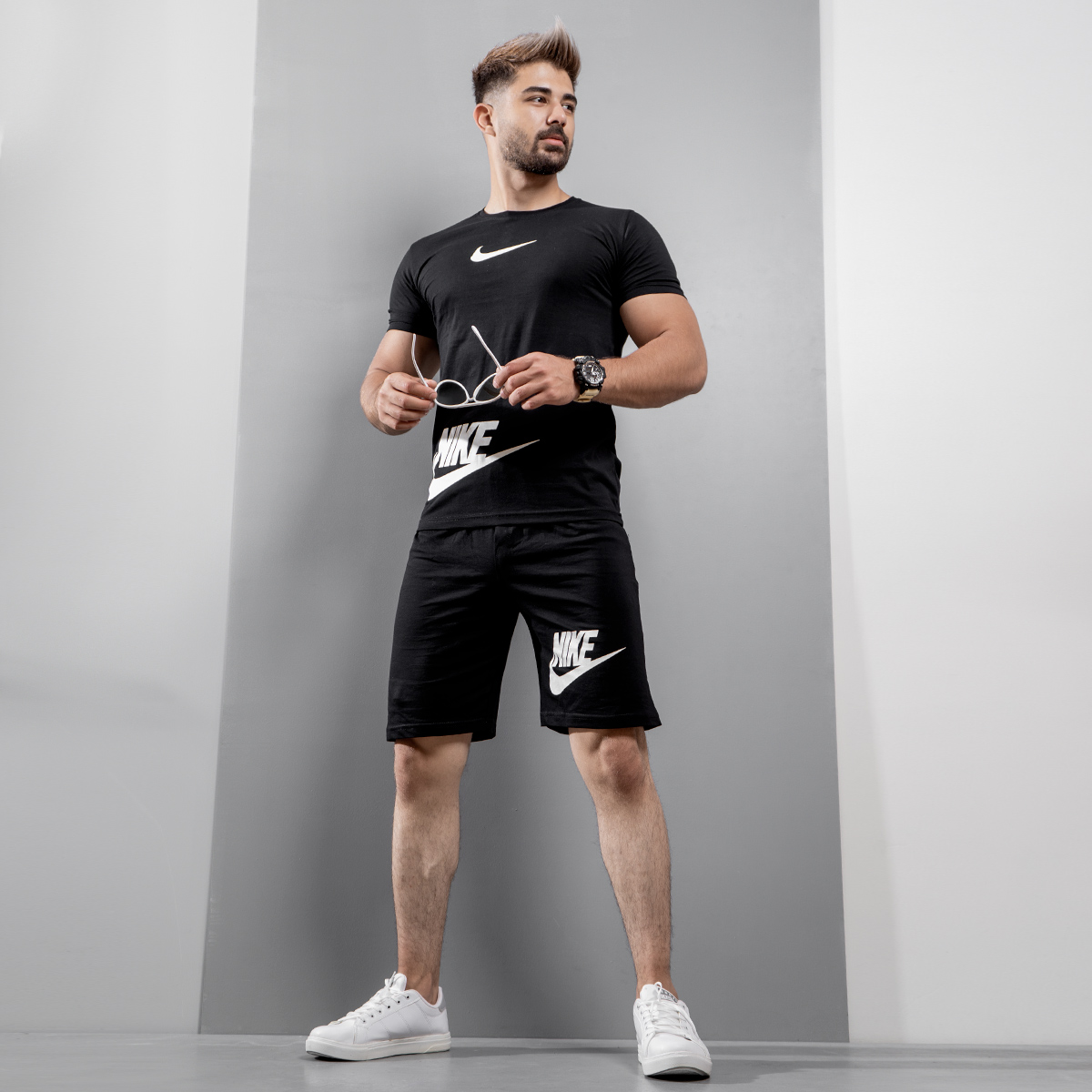 ست تیشرت شلوارک Nike مردانه مدلEtrivel