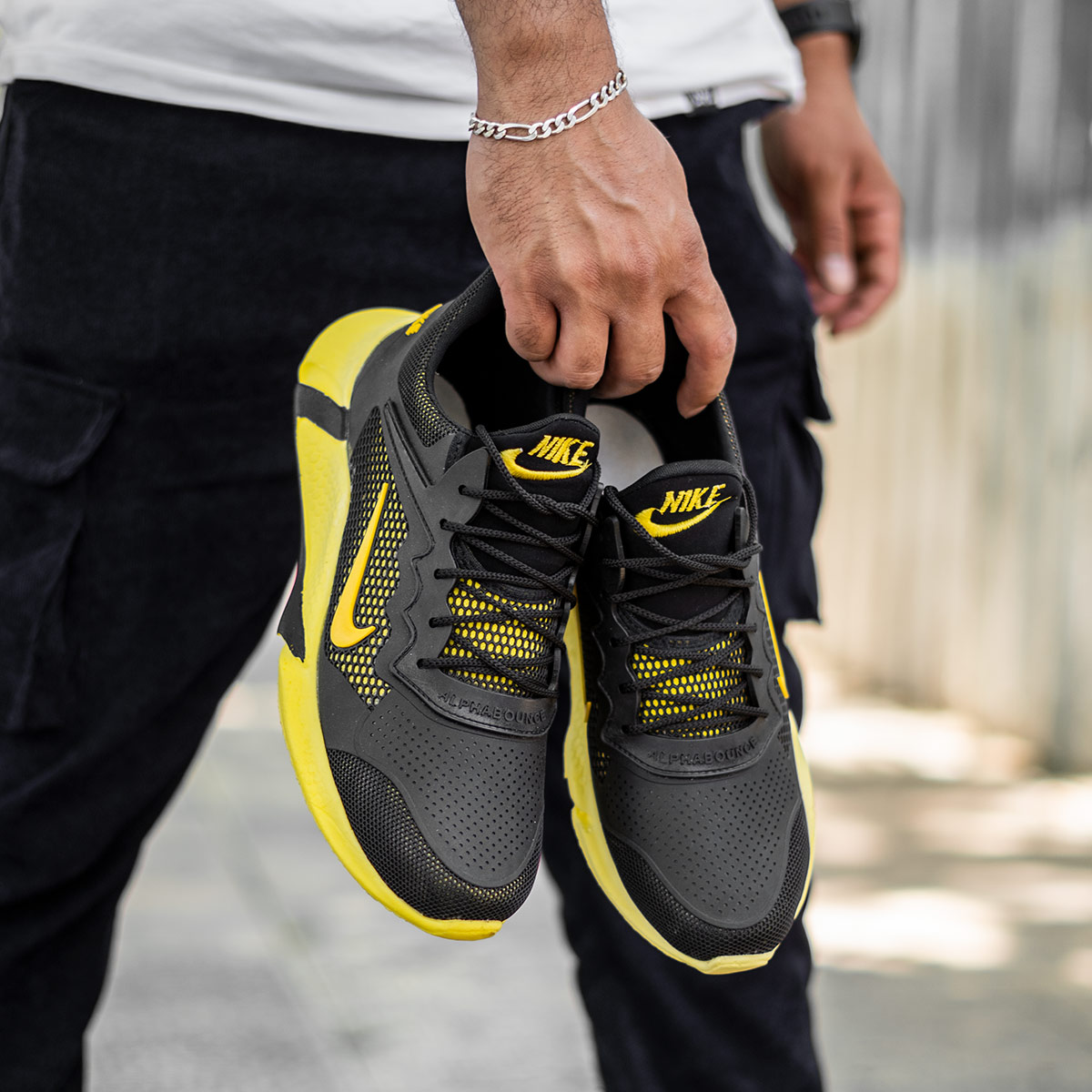 کفش ورزشی Nike مردانه مشکی مدل P-66