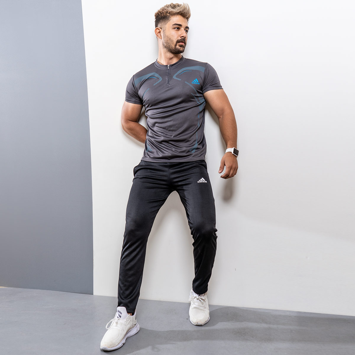 ست تیشرت شلوار Adidas مردانه مدل Virat