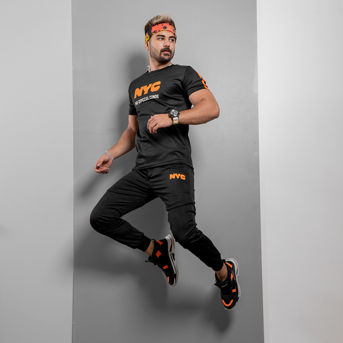 ست تیشرت شلوار NYCمردانه مدلRonin