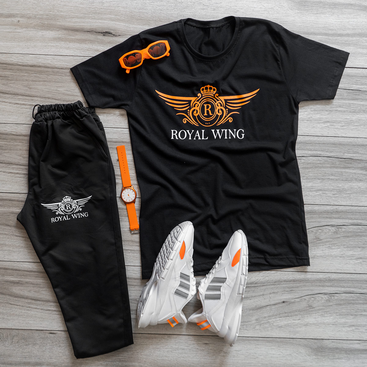ست تیشرت شلوار ROYAL WING مردانه مدلAlian