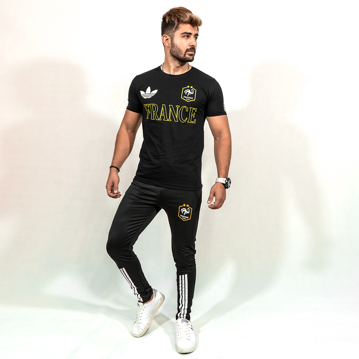 ست تیشرت شلوار France مردانه مدل Unik