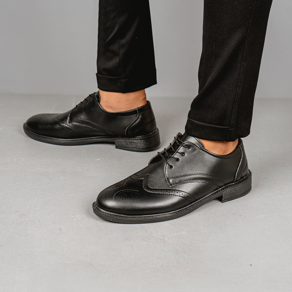 کفش رسمی مردانه مشکی مدل Ecco