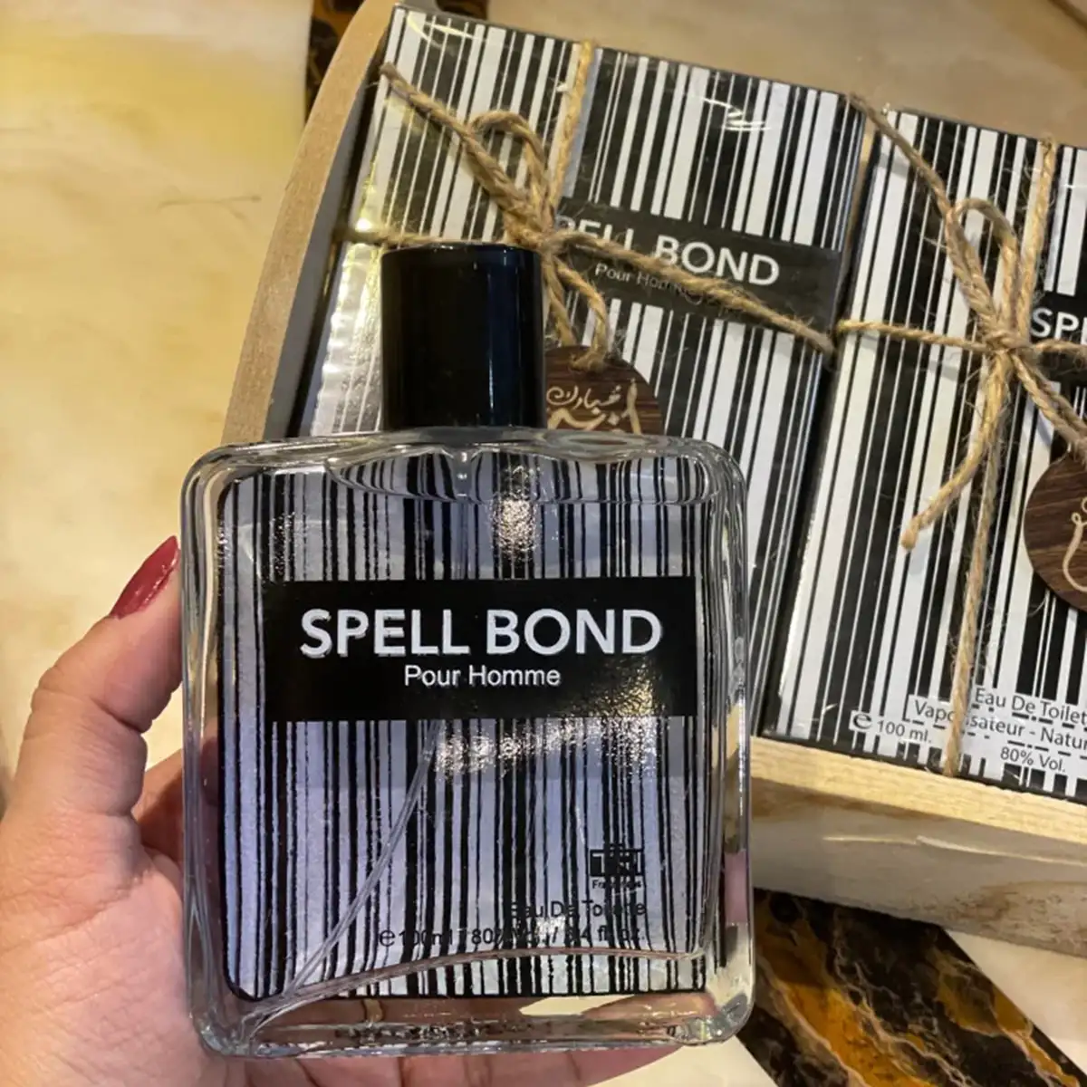 عطر مردانه مدل SPELL BOND