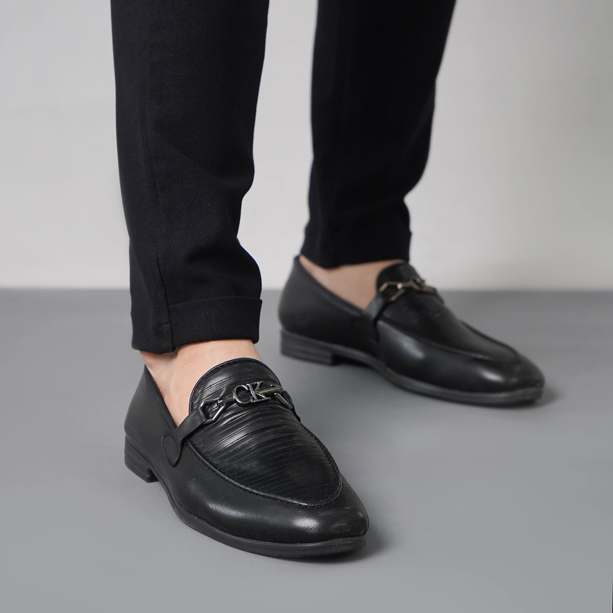 کفش کالج راه راه مردانه مدل ck