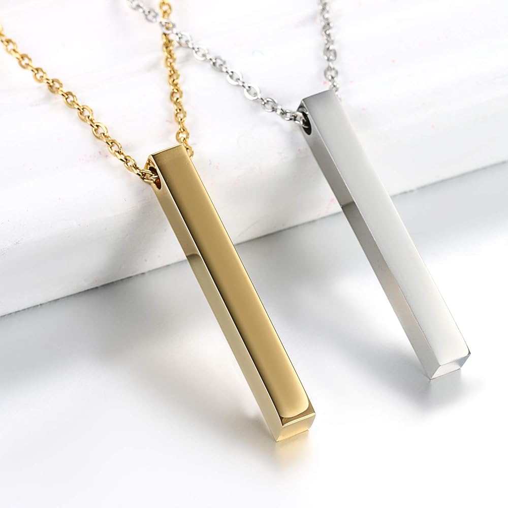 گردنبند مکعب عشق نقره ای