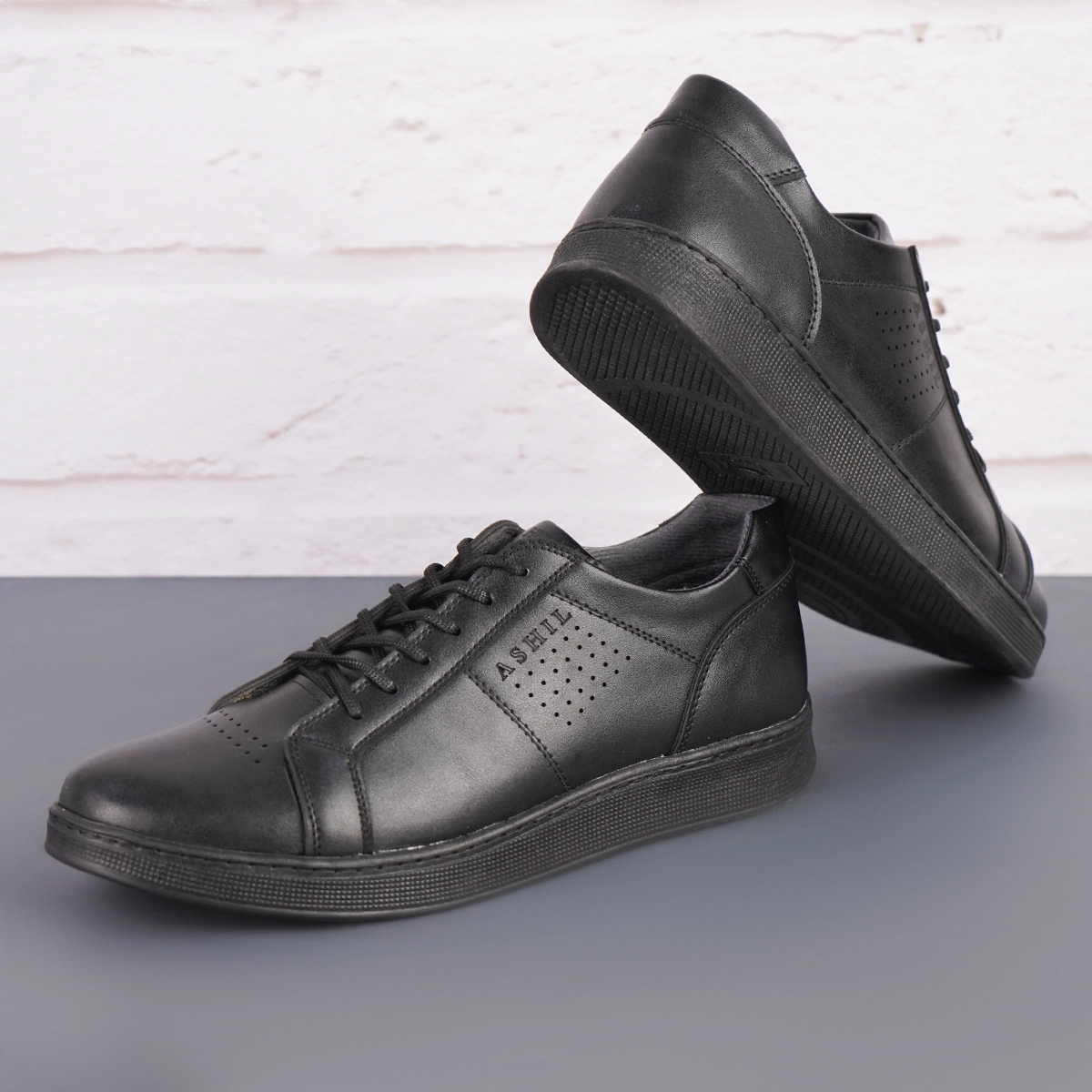 کفش تخت مردانه مشکی مدل Yara